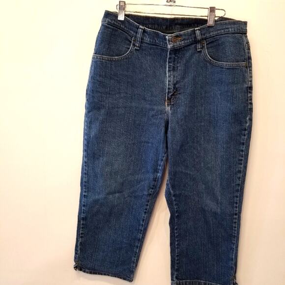 Riders by Lee Denim - Riders by Lee Capri Denim Jeans Women's High Waist Capris Size 14